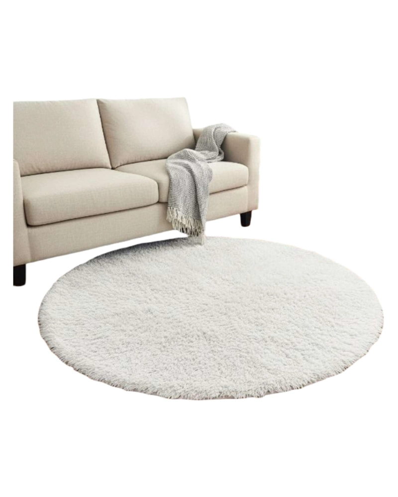 ALFOMBRA REDONDA EXTRA SOFT TEXTURA SHAGGY PREMIUM 150X154 - 4