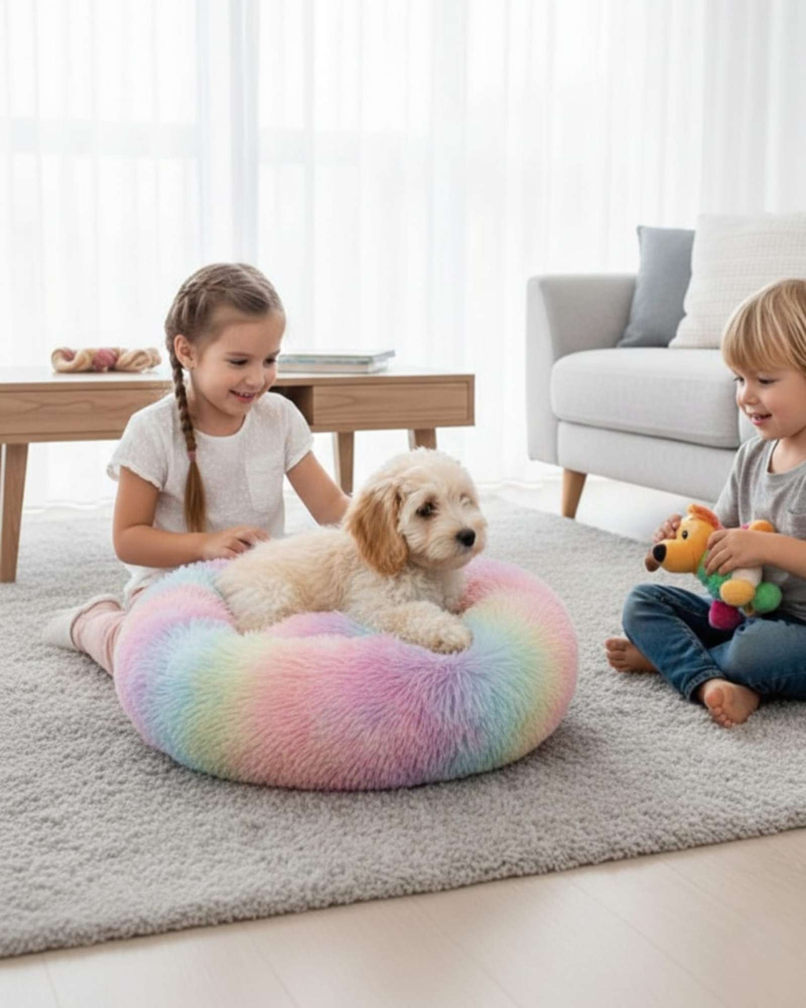 CAMA PARA MASCOTAS RESISTENTE CALIDAD Y MAXIMO CONFORT 50 CM - 6