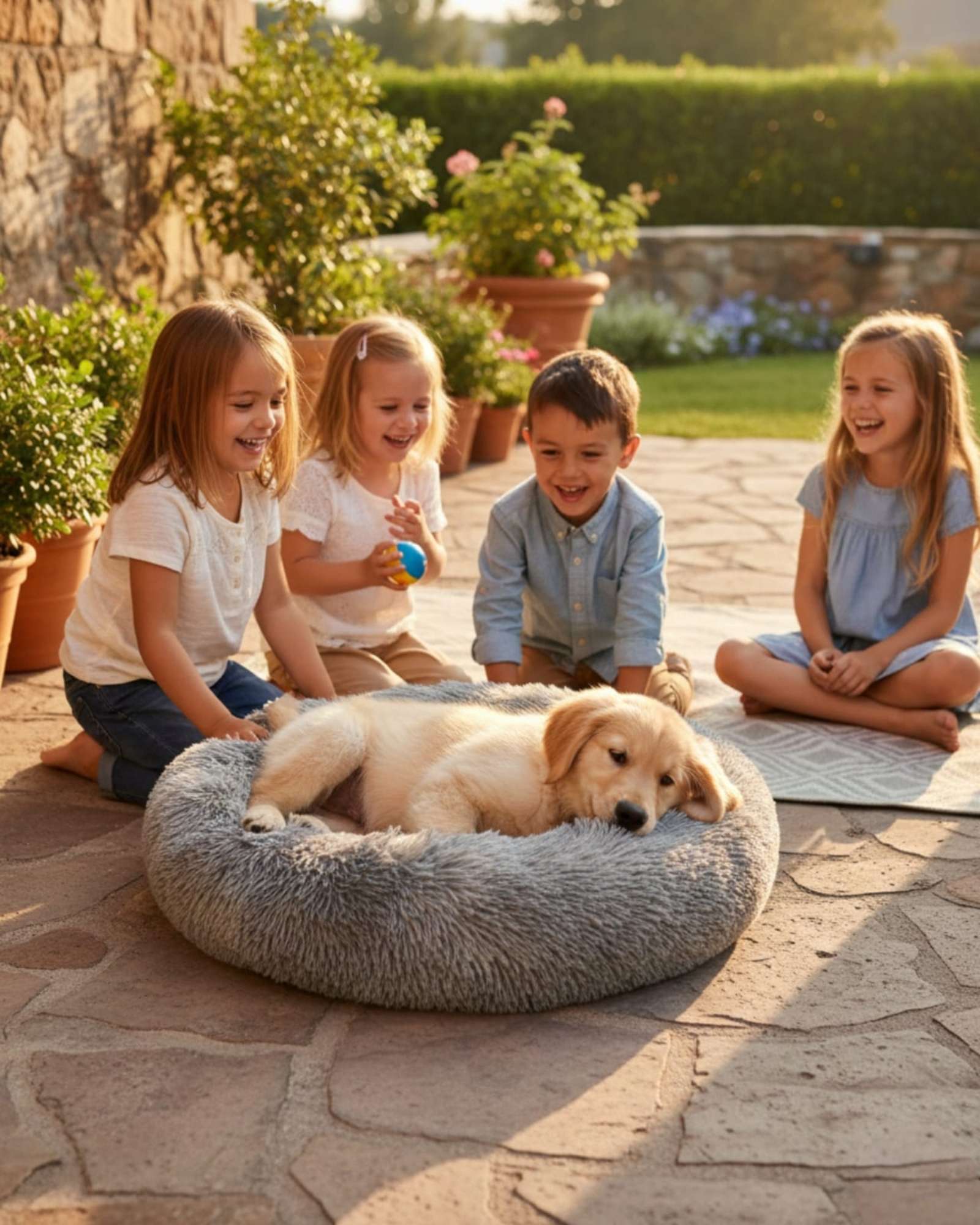CAMA PARA MASCOTAS RESISTENTE CALIDAD Y MAXIMO CONFORT 70 CM - 5