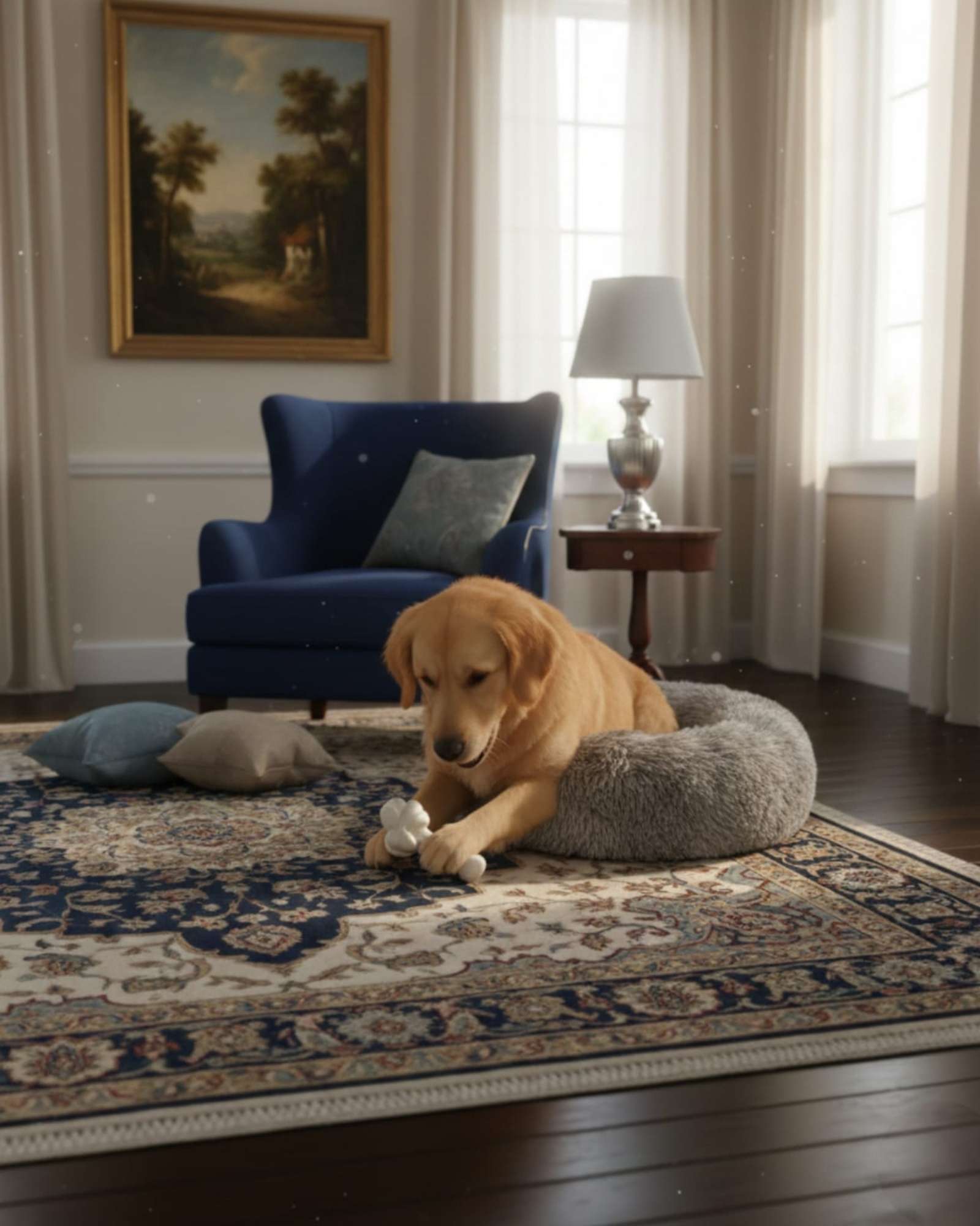 CAMA PARA MASCOTAS RESISTENTE CALIDAD Y MAXIMO CONFORT 70 CM - 6
