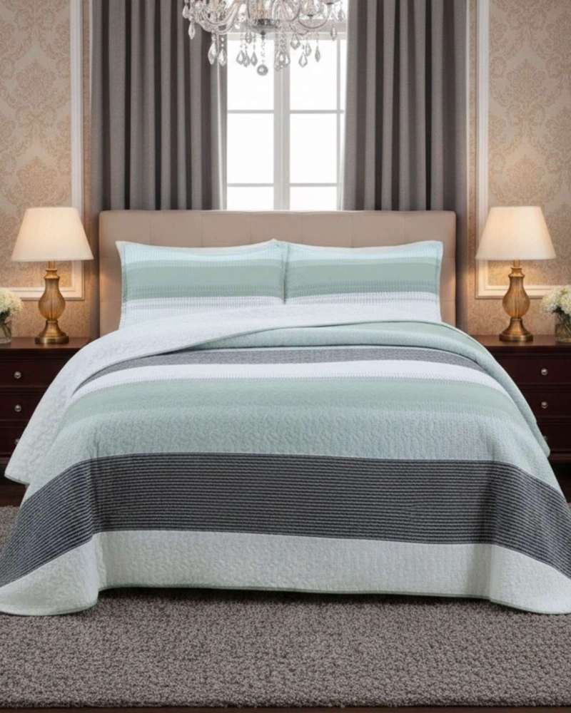 COBERTOR QUILT PLAZA Y MEDIA CON REVERSO SHERPA - 3