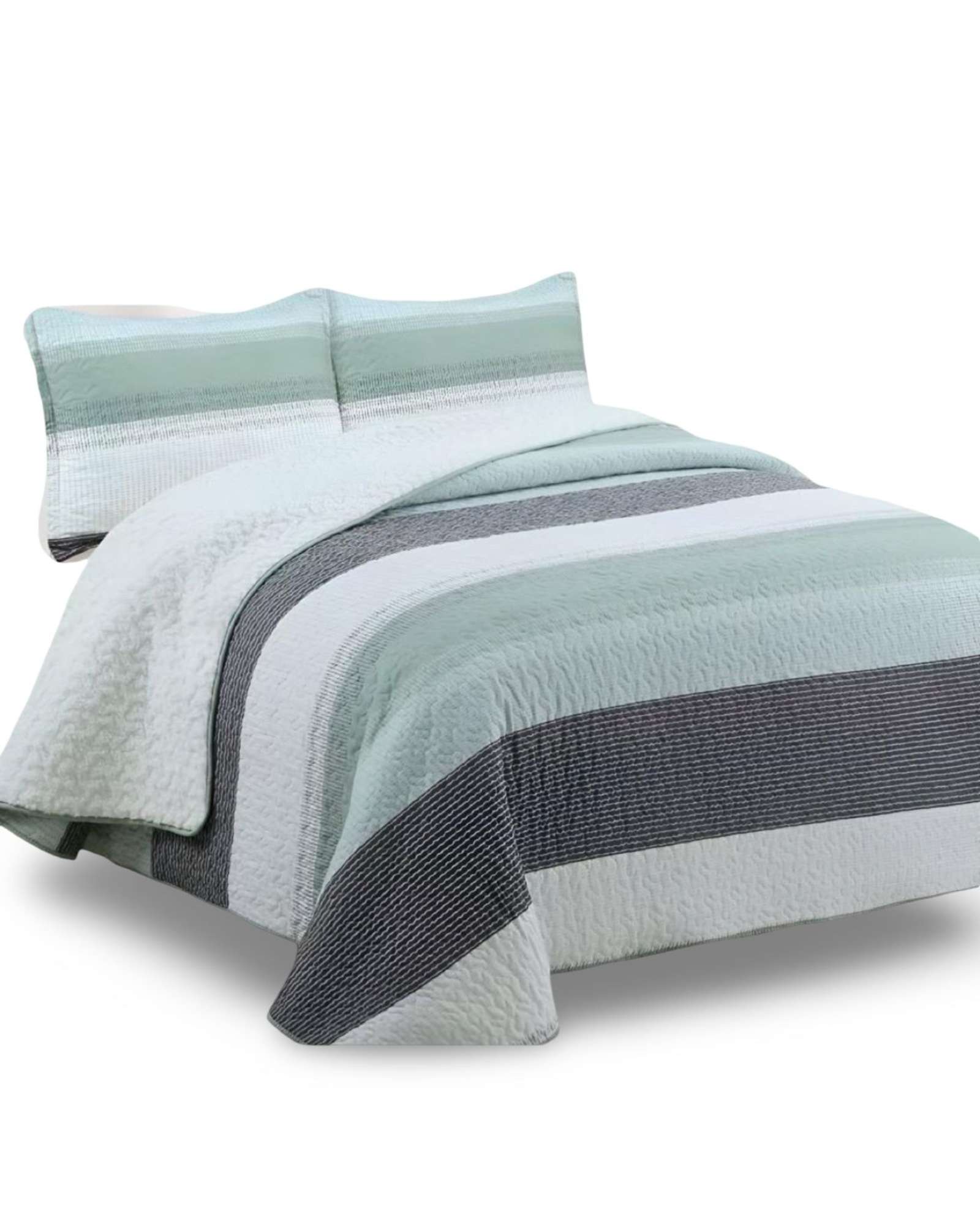 COBERTOR QUILT PLAZA Y MEDIA CON REVERSO SHERPA - 5