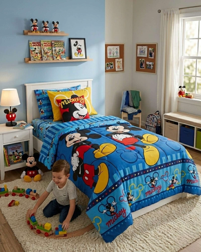 PLUMON INFANTIL ESTAMPADO PLAZA Y MEDIA - 5