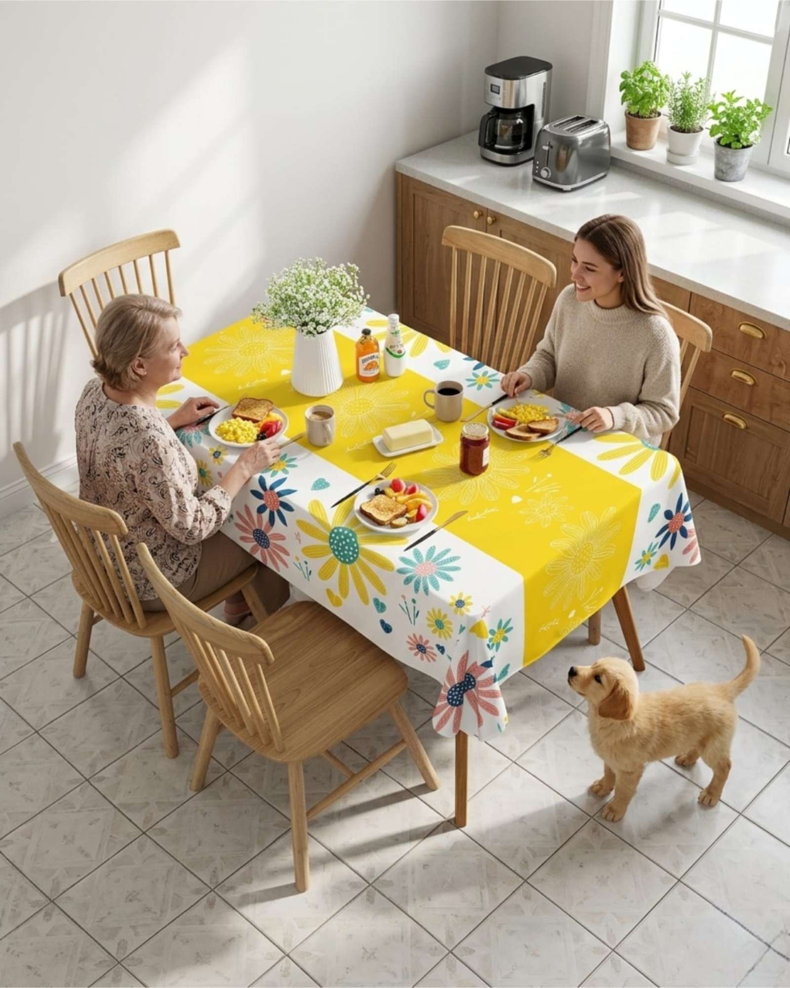 MANTEL PROTECTOR ANTIMANCHAS 140X220 CM RECTANGULAR - 5