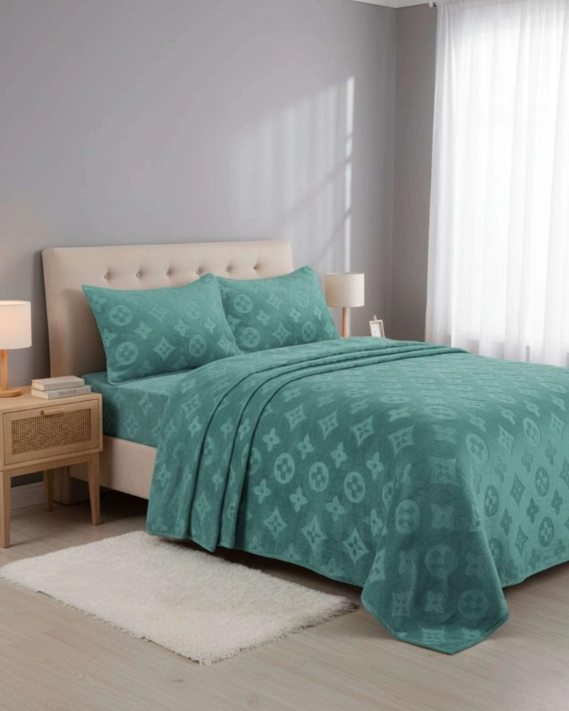 SABANAS KING DE POLAR PLUSH INVIERNO Y SUAVIDAD PREMIUM - 2