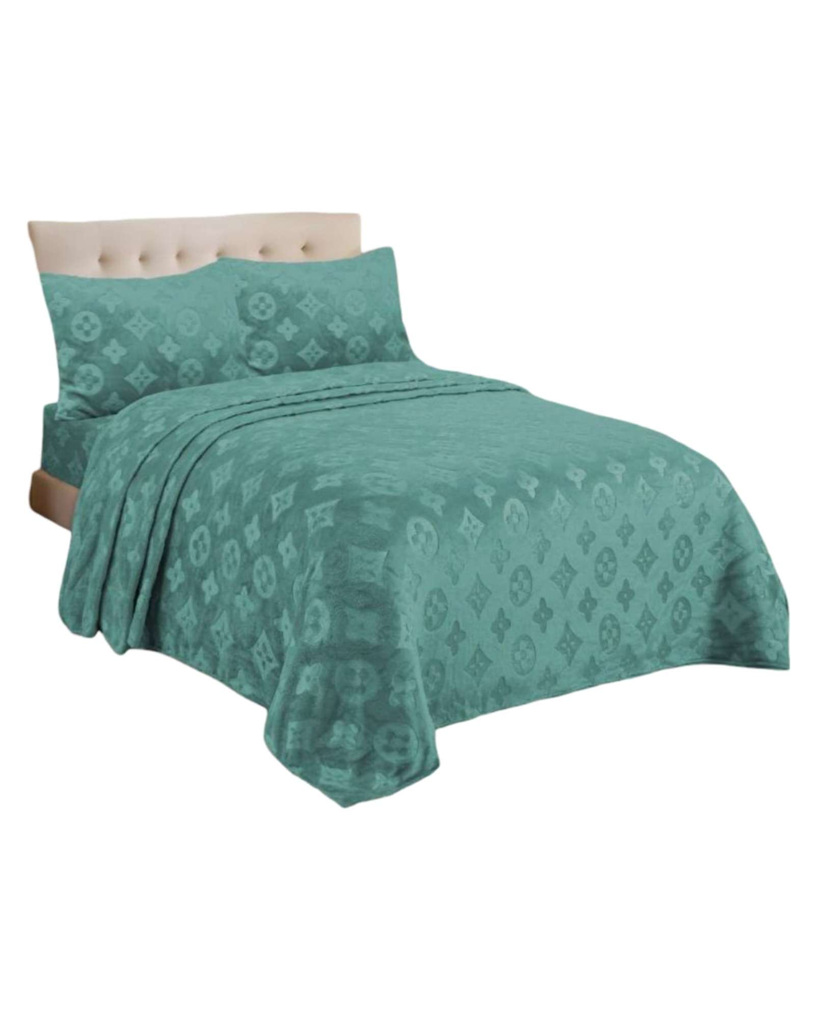 SABANAS 2 PLAZAS DE POLAR PLUSH INVIERNO Y SUAVIDAD PREMIUM - 6
