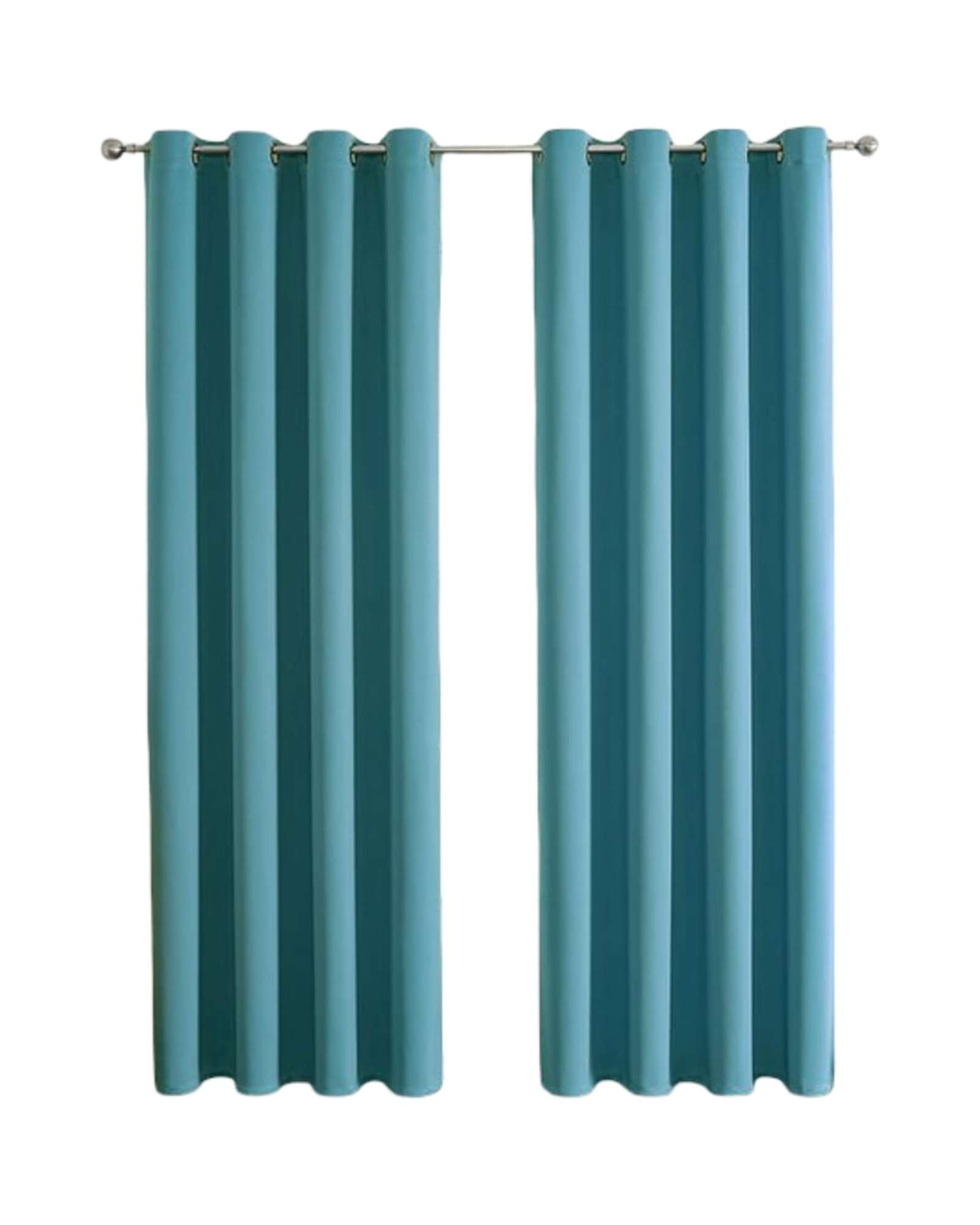 SET DE CORTINAS BLACKOUT ENGOMADAS MODERNAS DE LUJO - 6