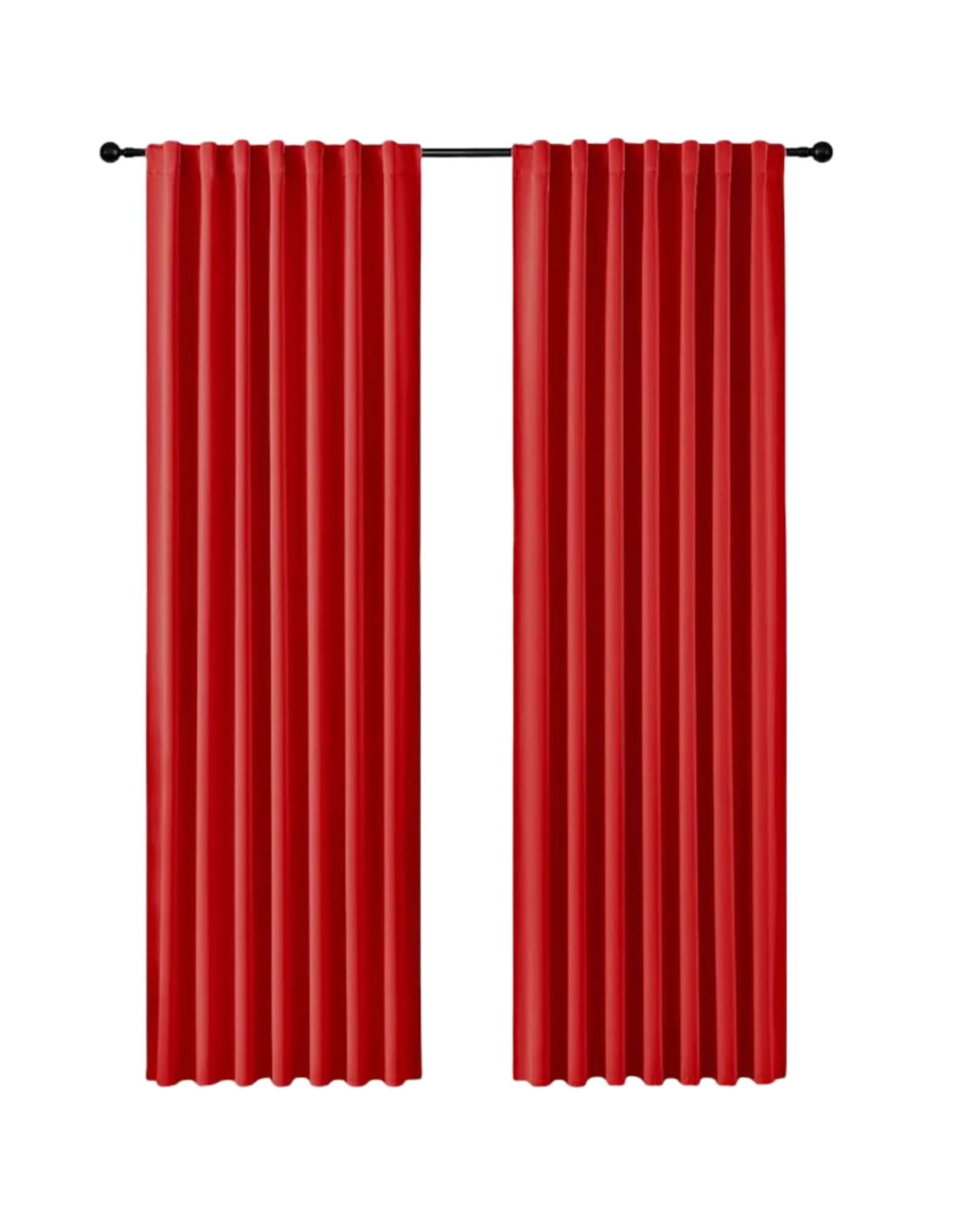 SET DE CORTINAS BLACKOUT ENGOMADAS MODERNAS DE LUJO - 6