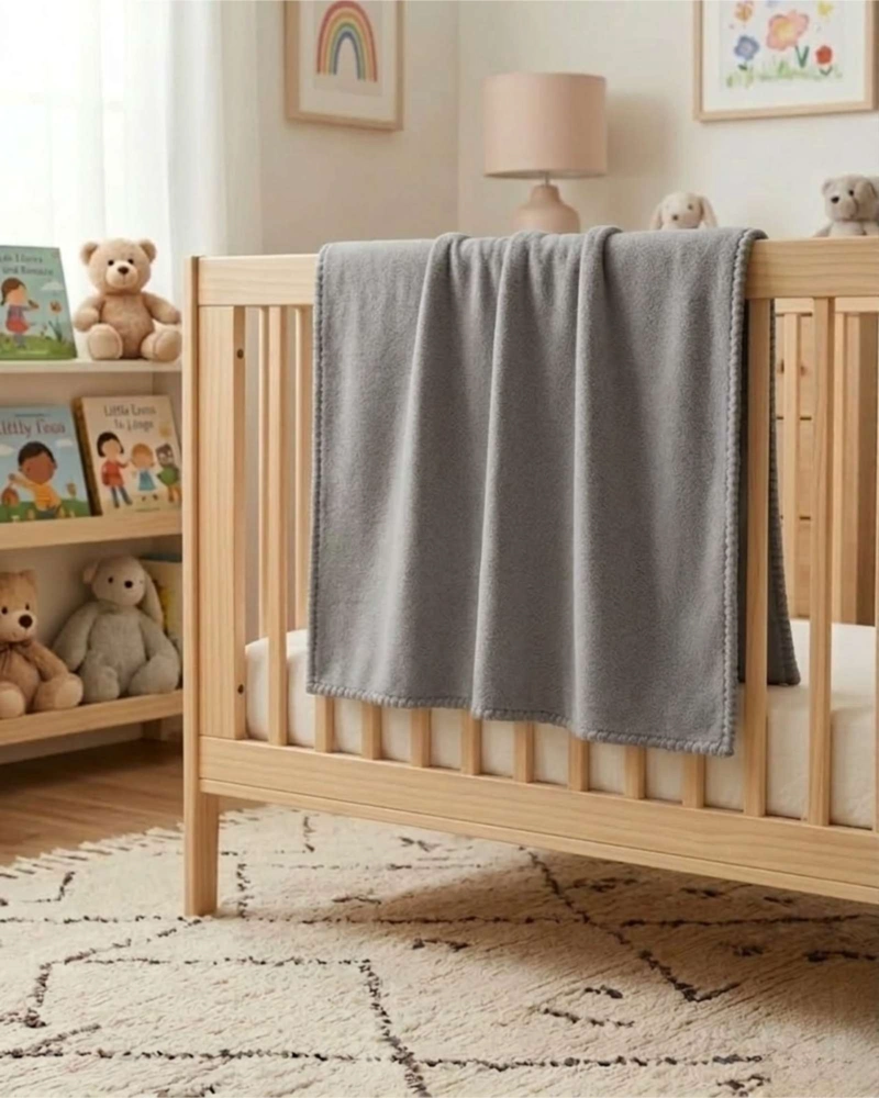 MANTA NIDO POLAR 127X152 CM TEXTURA SUAVE Y TE RMICA - 4