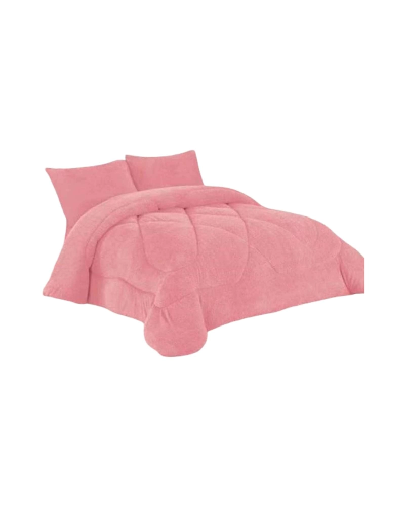 CUBRECAMA PLUSH 2 PLAZAS CON CHIPORRO EXTRA CALIDO - TE RMICO SUAVE - 5