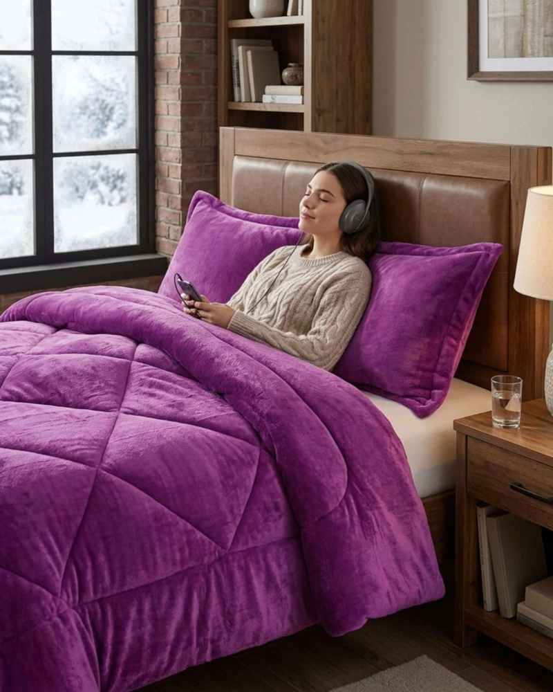 COBERTOR INVIERNO 230X250 CM PLUSH Y CHIPORRO KING / SUPER KING - 6