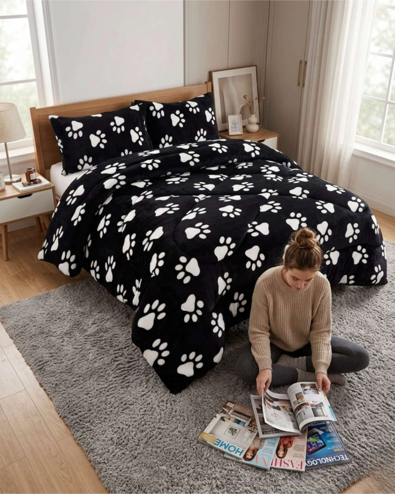 COBERTOR INVIERNO 230X250 CM PLUSH Y CHIPORRO KING / SUPER KING - 4