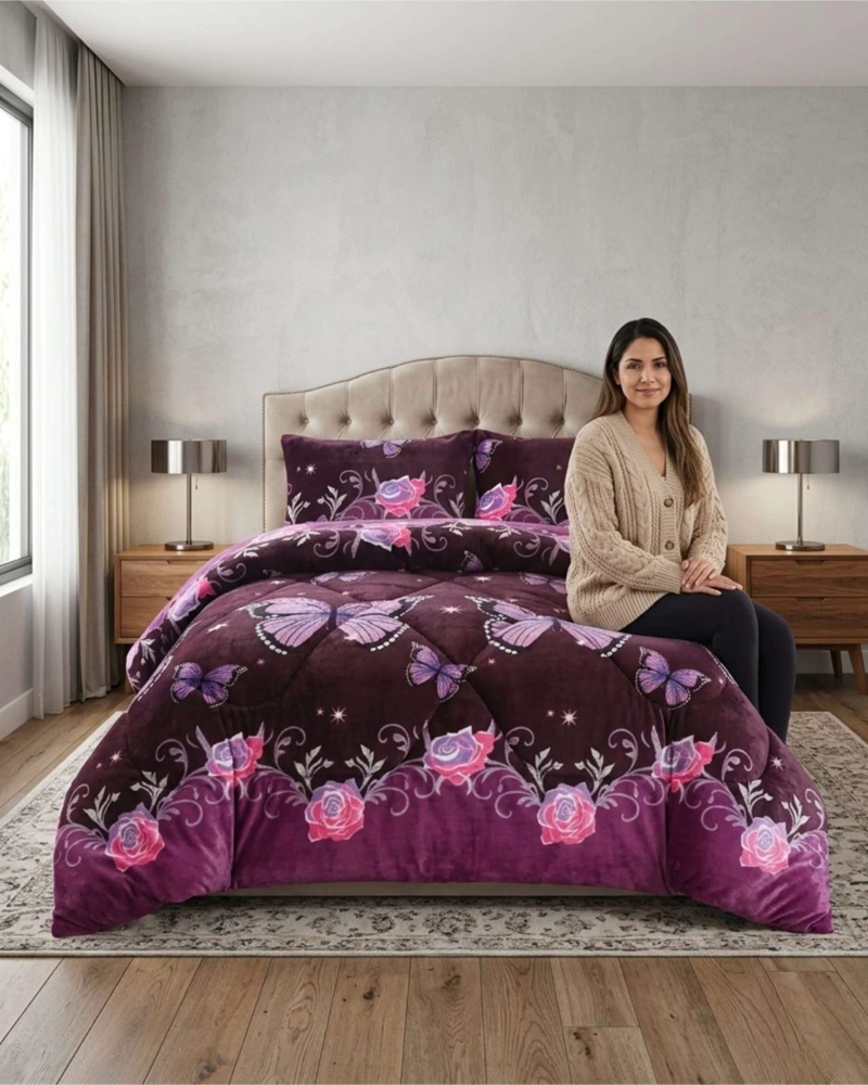 COBERTOR INVIERNO 230X250 CM PLUSH Y CHIPORRO KING / SUPER KING - 2