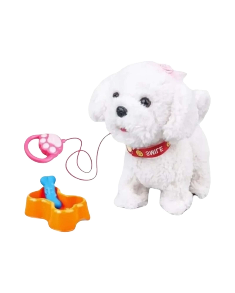 POODLE DE PELUCHE PERRITO ELECTRONICO CON MOVIMIENTO Y SONIDO - 3