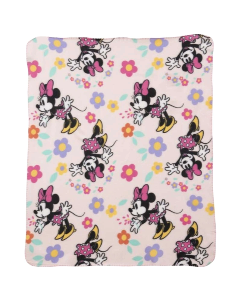 FRAZADA POLAR EXTRA SUAVE MANTA TE RMICA INFANTIL MINNIE MOUSE - 5