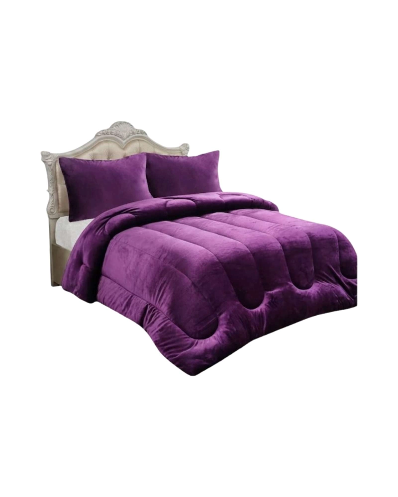 CUBRECAMA DE INVIERNO PLUSH CON CHIPORRO 2 PLAZAS - 3
