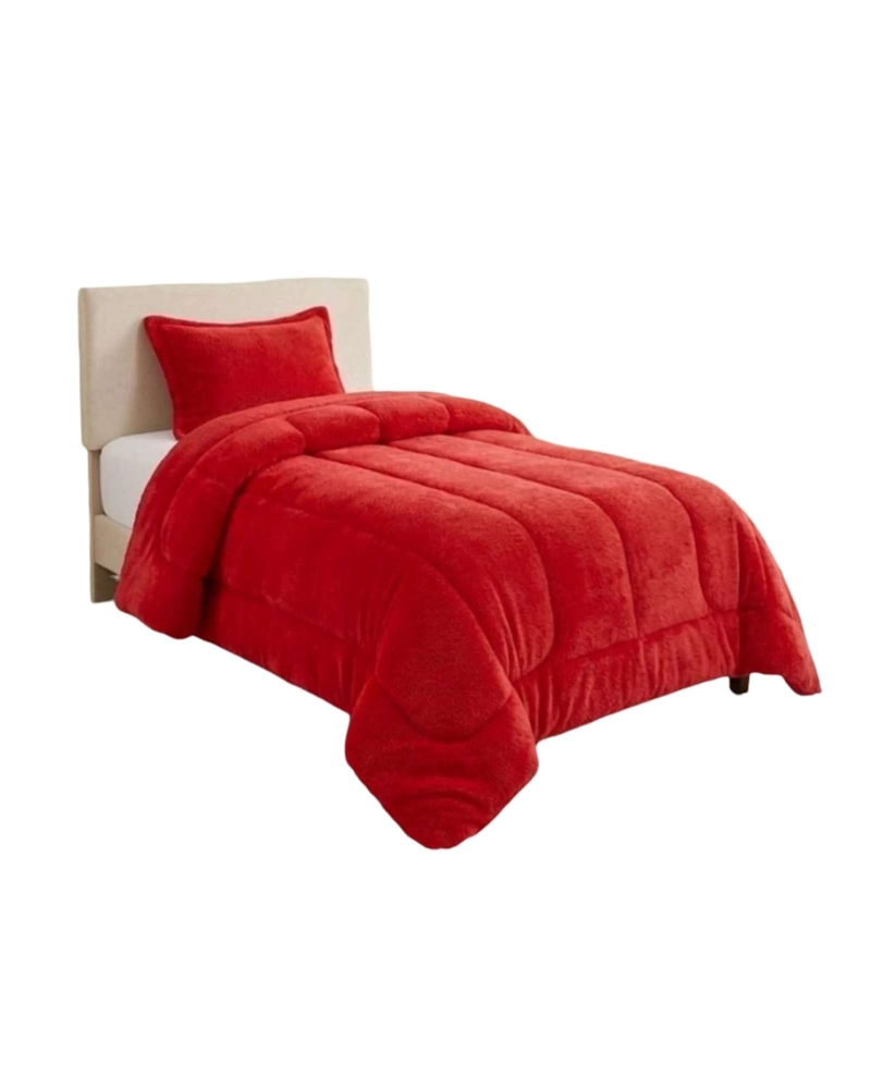 CUBRECAMA DE INVIERNO PLUSH CON CHIPORRO 1,5 PLAZAS - 3