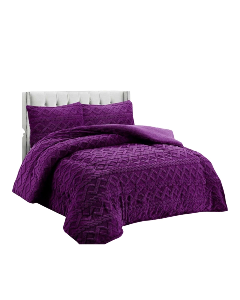 COBERTOR KING CHIPORRO TRENZADO DE INVIERNO - 6
