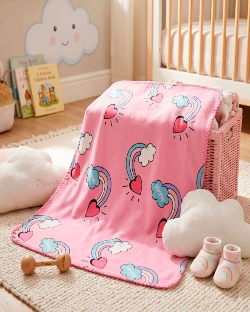 MANTA PARA NIÑOS CONFORTABLE CORAL DE 127X152CM DE MINNEY - 2