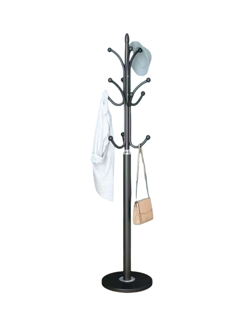 PERCHERO DE PIE CON BASE REFORZADA DE CERAMICA ALTA RESISTENCIA 178CM - 3