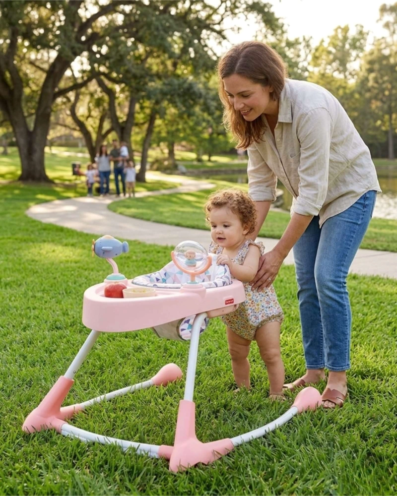 ANDADOR Y CAMINADORA DE BEBE  2 EN 1 MULTIFUNCIONAL ANTICAIDA - 3
