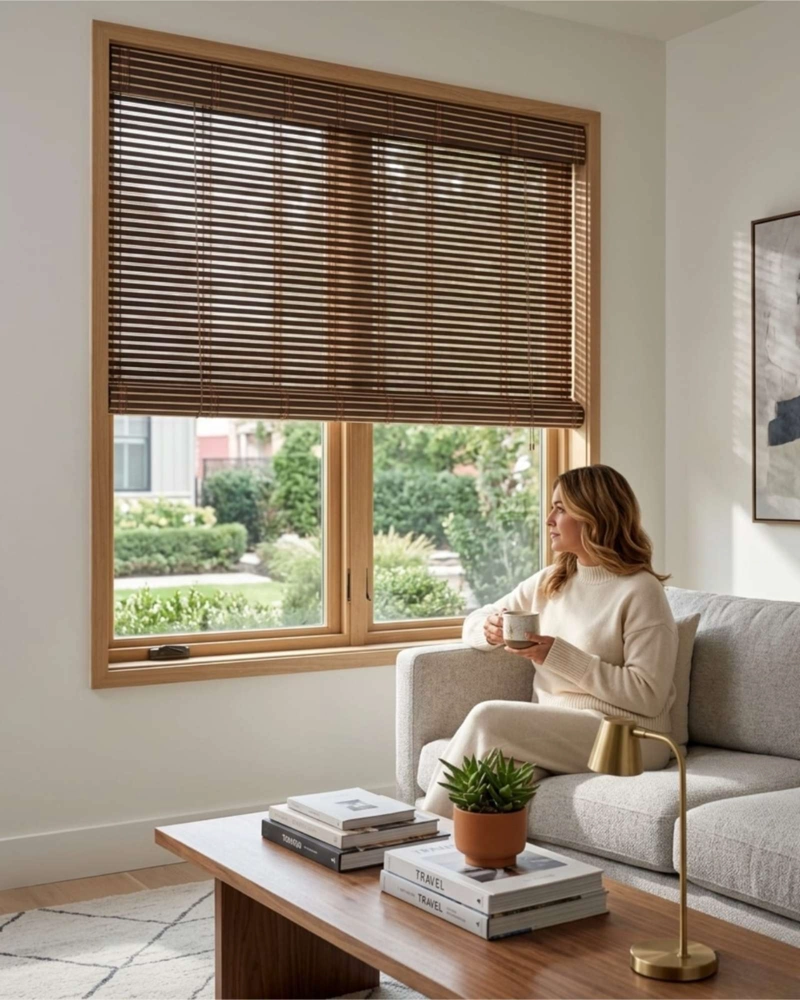 CORTINA 150X180CM ROLLER DE BAMBU DE ALTA CALIDAD - 2