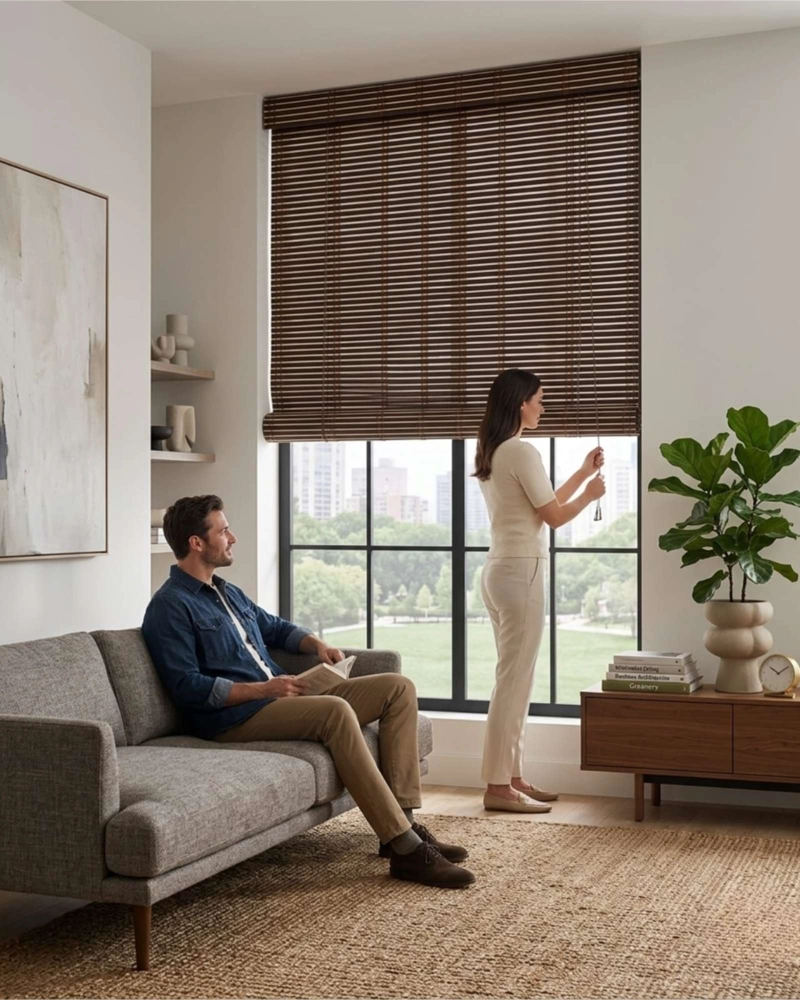 CORTINA 150X180CM ROLLER DE BAMBU DE ALTA CALIDAD - 3