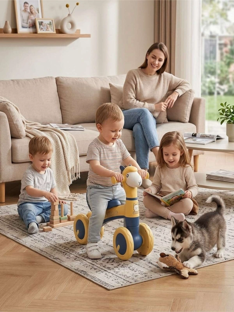 BICICLETA CORREPASILLOS DE APRENDIZAJE Y EQUILIBRIO PARA BEBES - 4