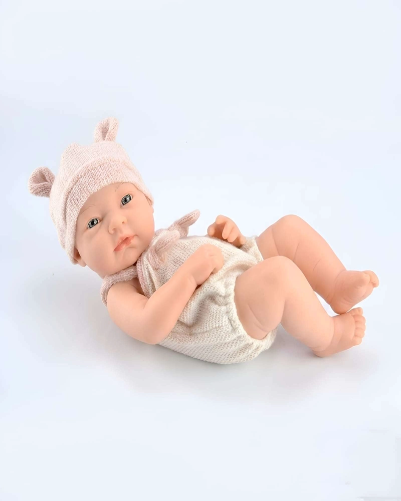 MUÑECO REBORN RECIE N NACIDO BEBE  DE COLECCION CON ROPA Y ACCESORIOS - 5