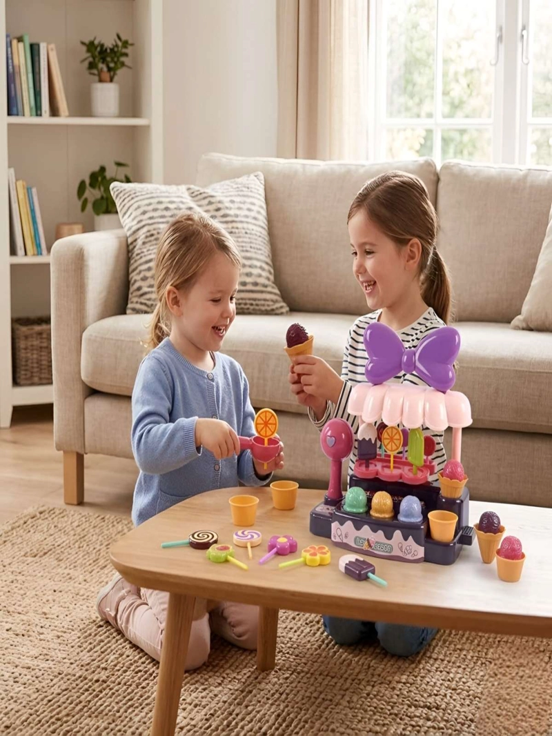 JUGUETE DIDACTICO MINI HELADERIA INFANTIL CON ACCESORIOS 20 PZS - 2