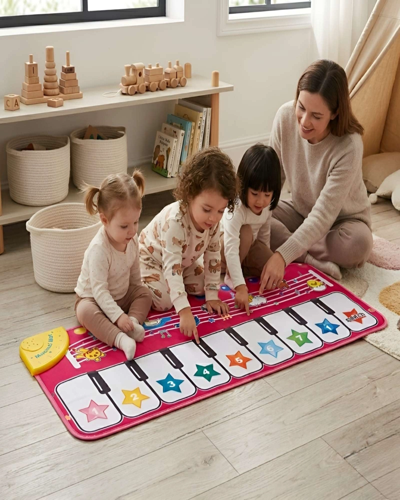 TAPETE MUSICAL SENSORIAL INTERACTIVO PARA BEBE S F1 - 5