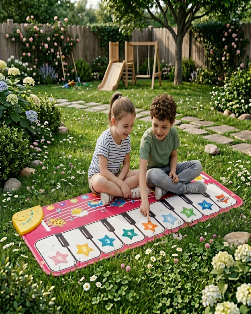TAPETE MUSICAL SENSORIAL INTERACTIVO PARA BEBE S F1 - 6