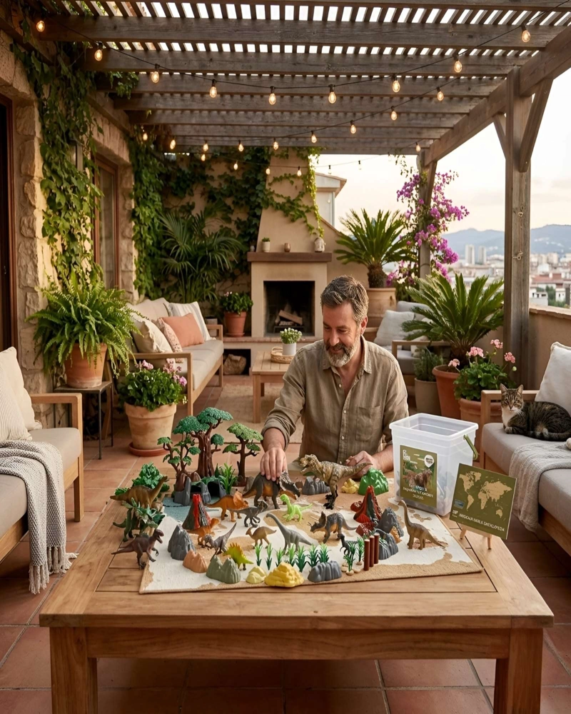 SET DE JUGUETES EDUCATIVOS DE DINOSAURIOS PARA NIÑOS - 3