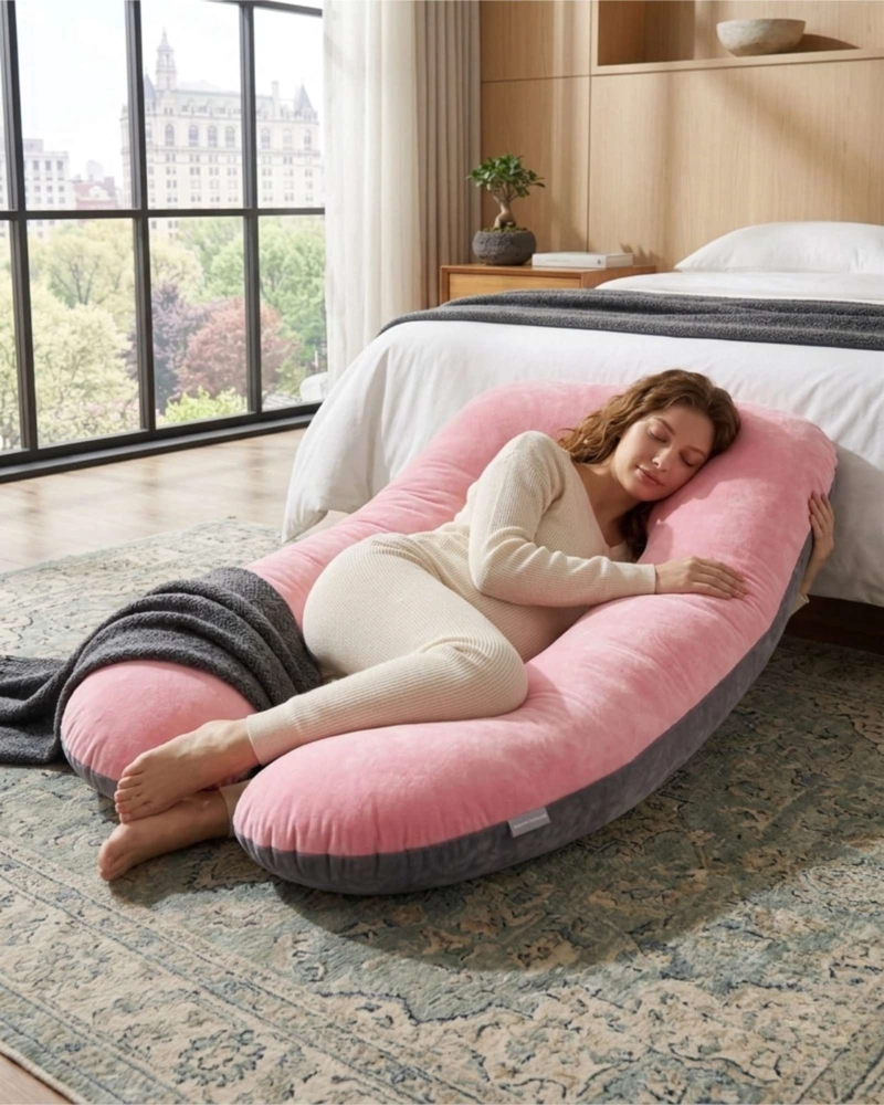 ALMOHADA DE EMBARAZO Y COJIN DE LACTANCIA MATERNA - SOPORTE CORPORAL - 3