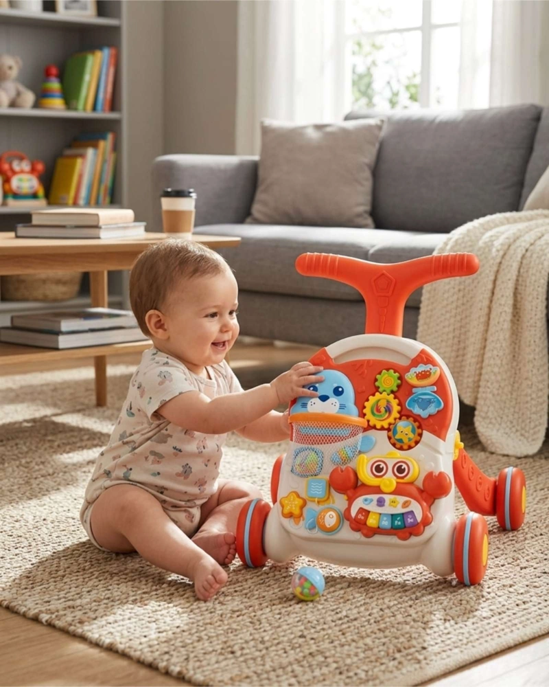 CENTRO DE ACTIVIDADES PARA BEBE ANDADOR Y MESA DIDACTICA - 2