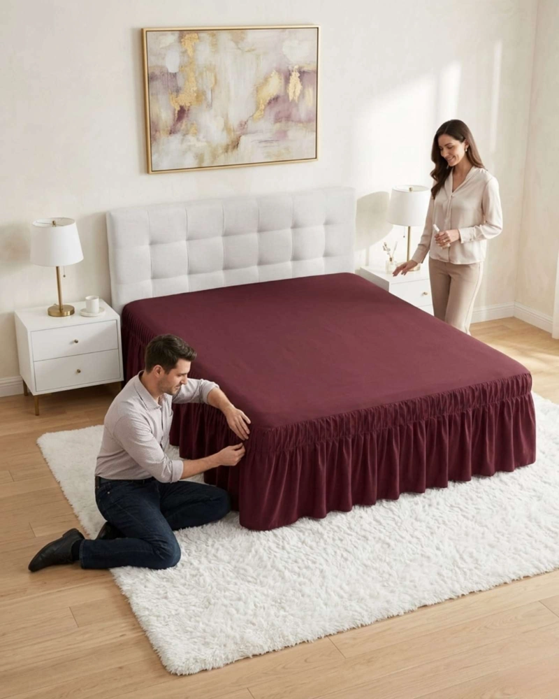 FALDON PARA CAMA DE 2 PLAZAS - 2