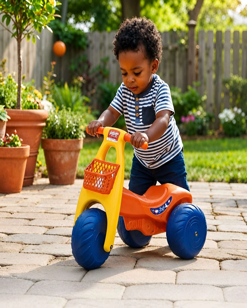 CORREPASILLOS INFANTIL MOTO LUNAR DIDACTICA DE 3 RUEDAS - 3