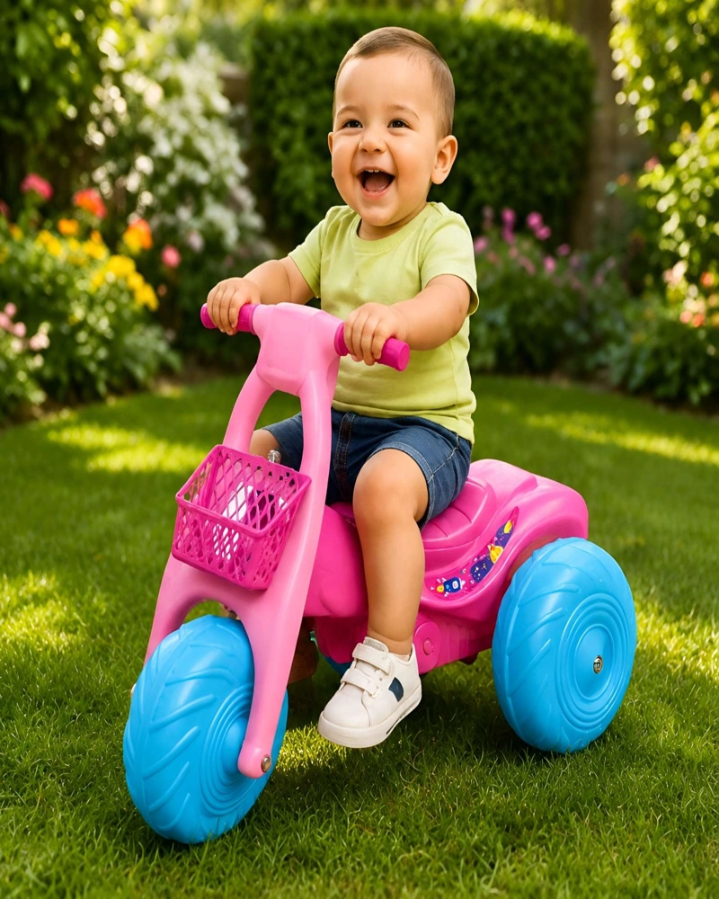 CORREPASILLOS INFANTIL MOTO LUNAR DIDACTICA DE 3 RUEDAS - 3