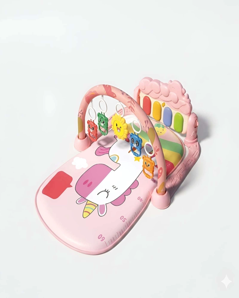 GIMNASIO MUSICAL PARA BEBE  CON PIANO Y ACTIVIDADES - ESTIMULACION TEMPRANA - 6