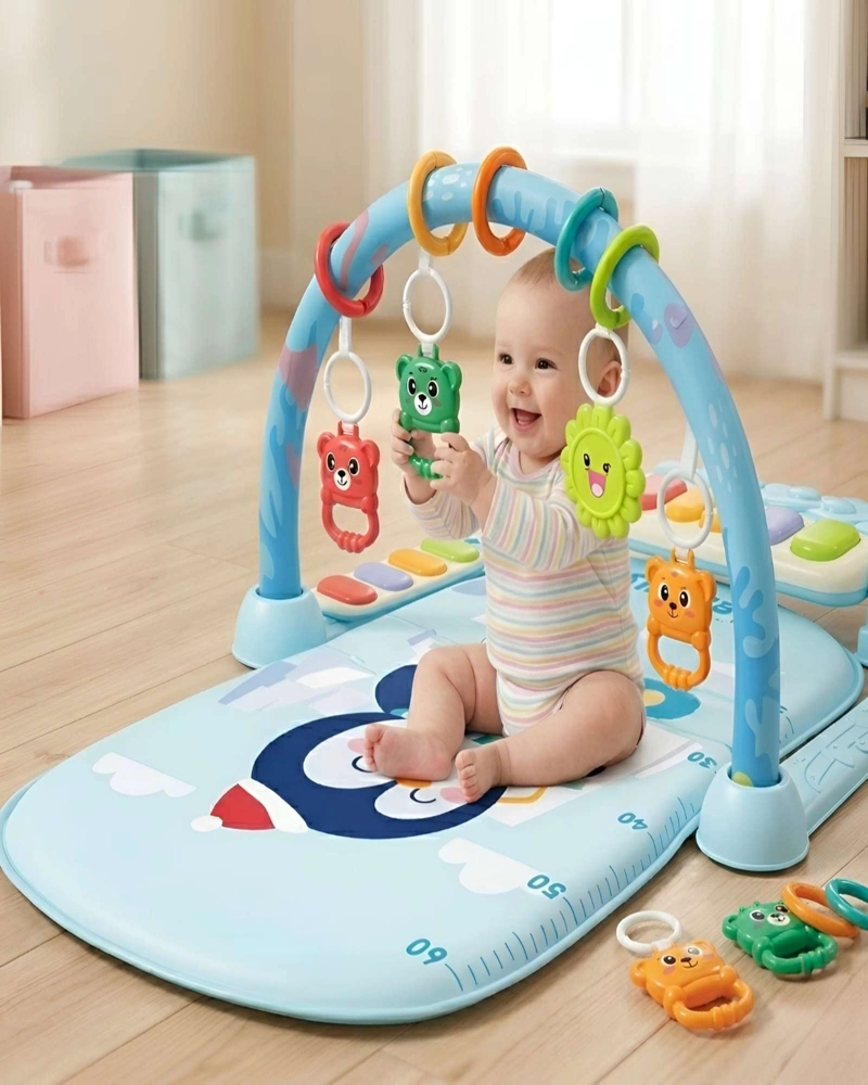 GIMNASIO MUSICAL PARA BEBE  CON PIANO Y ACTIVIDADES - ESTIMULACION TEMPRANA - 3