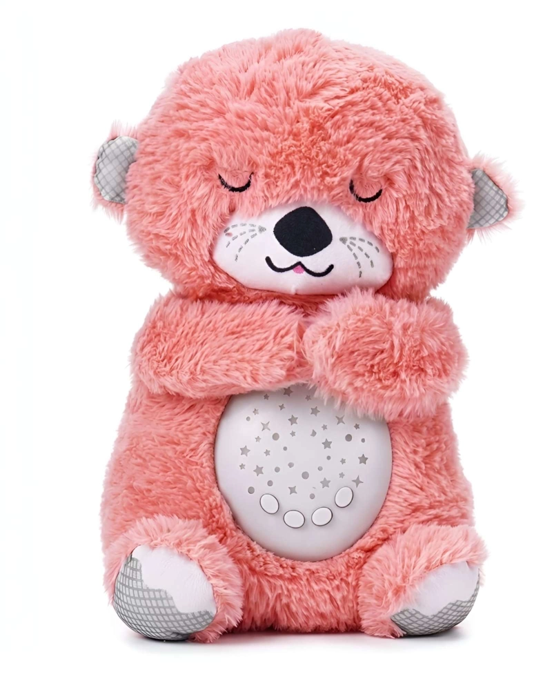 PELUCHE DIDACTICO NUTRIA LUMINICA SONIDOS RELAJANTES BEBE - 6