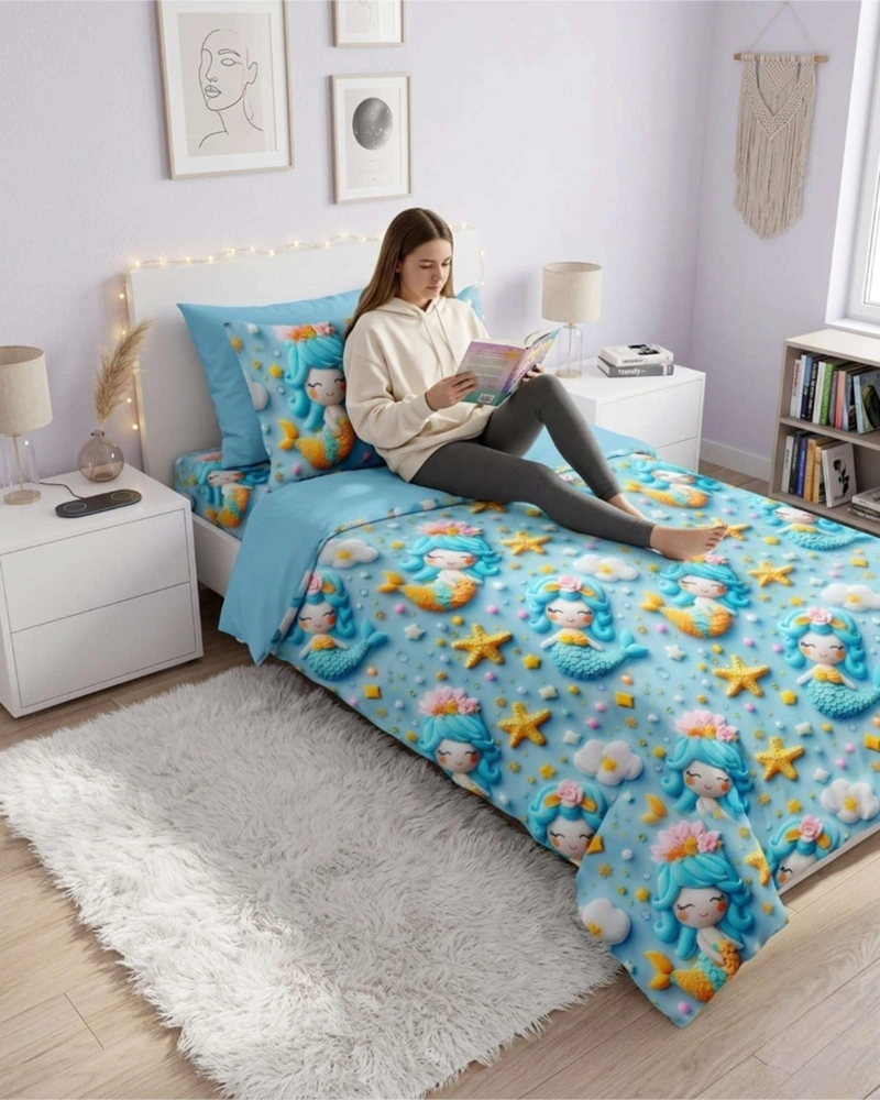 QUILT DE VERANO 5D CUBRECAMA LIGERO TRANSPIRABLE PLAZA Y MEDIA - 3