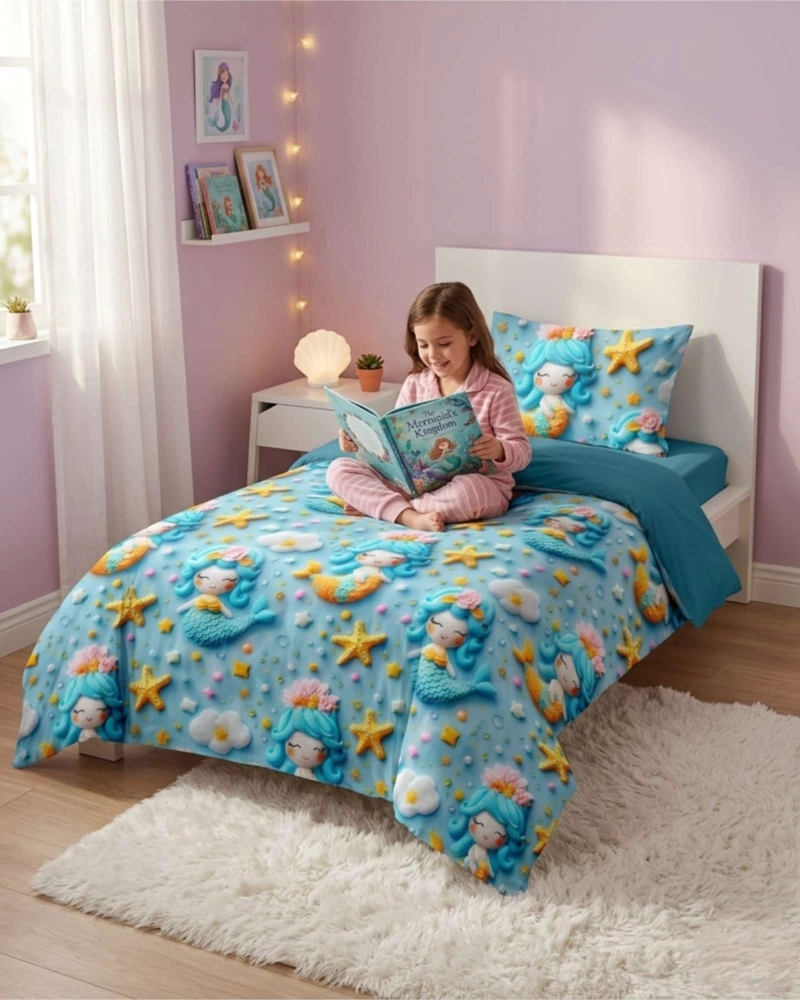QUILT DE VERANO 5D CUBRECAMA LIGERO TRANSPIRABLE PLAZA Y MEDIA - 4