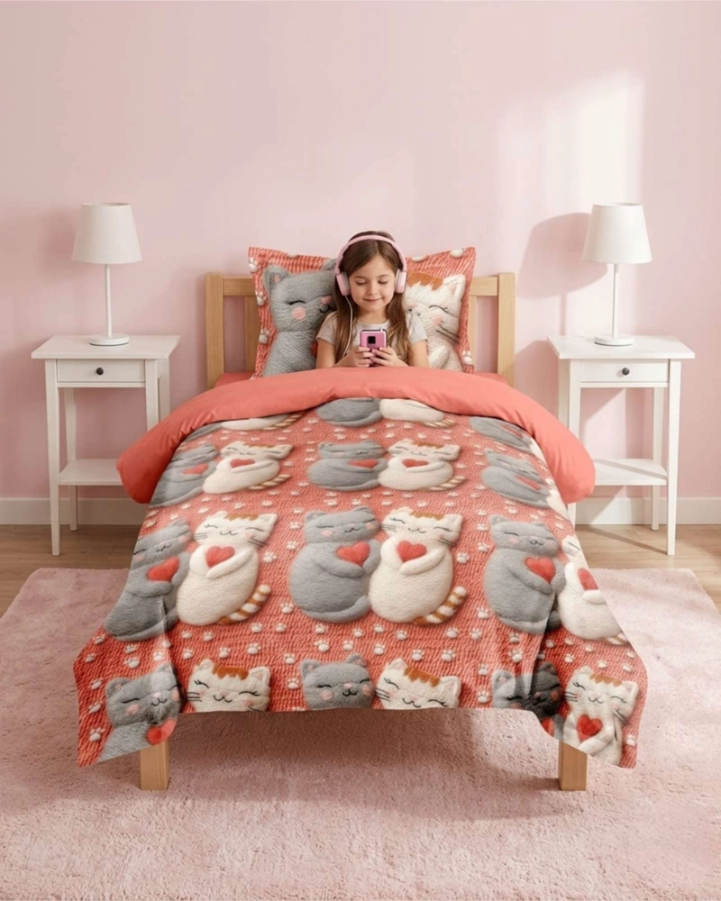 QUILT DE VERANO 5D CUBRECAMA LIGERO TRANSPIRABLE PLAZA Y MEDIA - 3