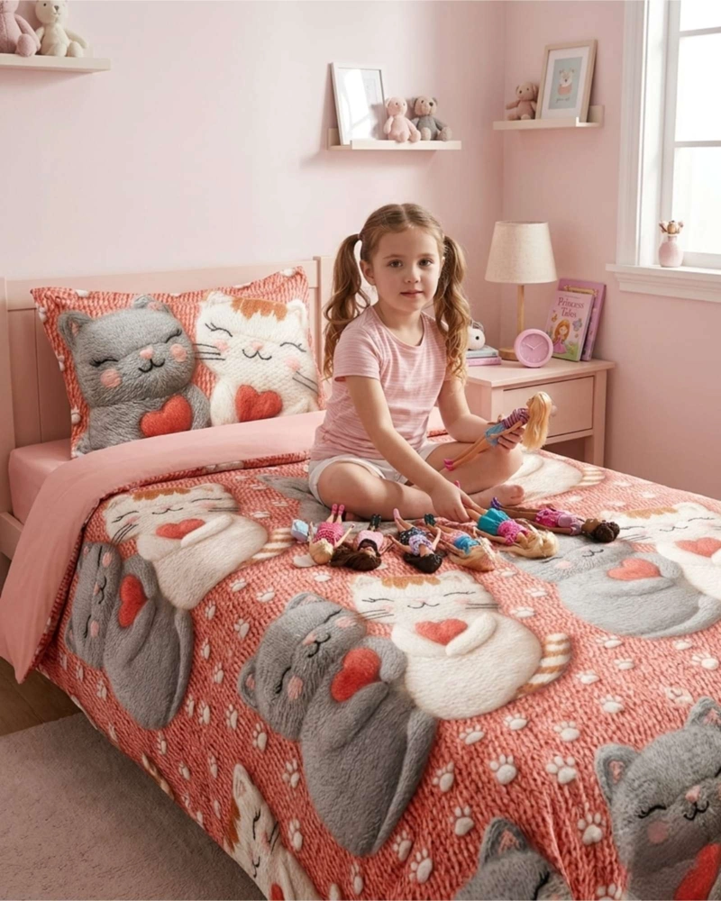 QUILT DE VERANO 5D CUBRECAMA LIGERO TRANSPIRABLE PLAZA Y MEDIA - 5