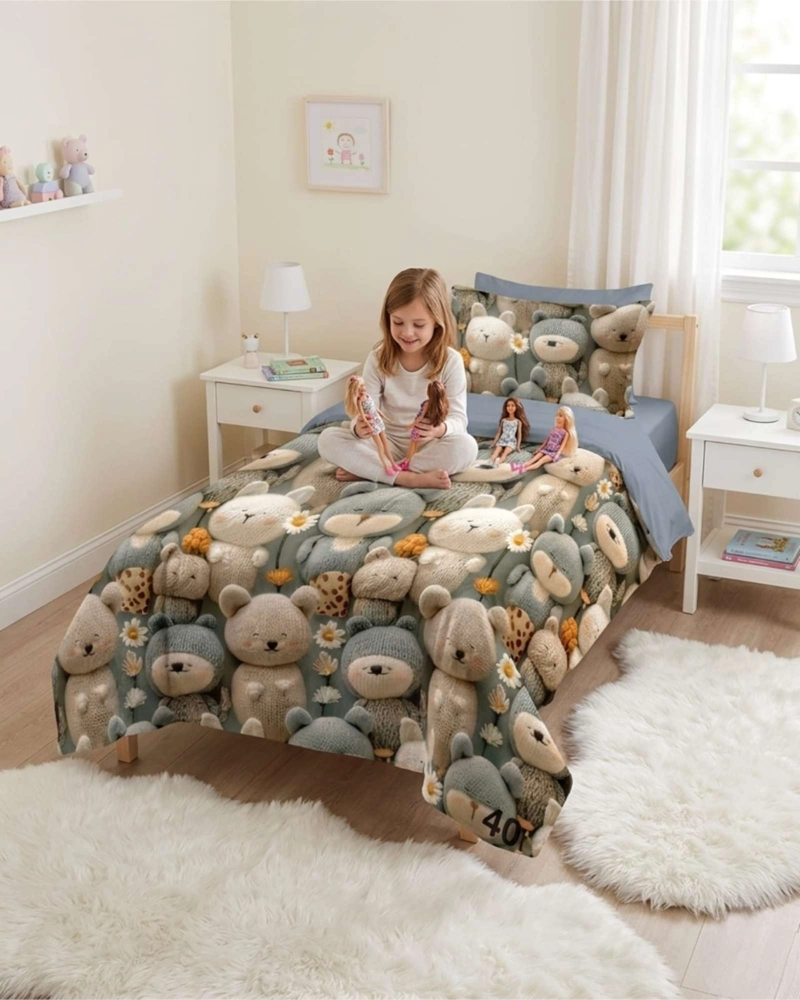 QUILT DE VERANO 5D CUBRECAMA LIGERO TRANSPIRABLE PLAZA Y MEDIA - 2