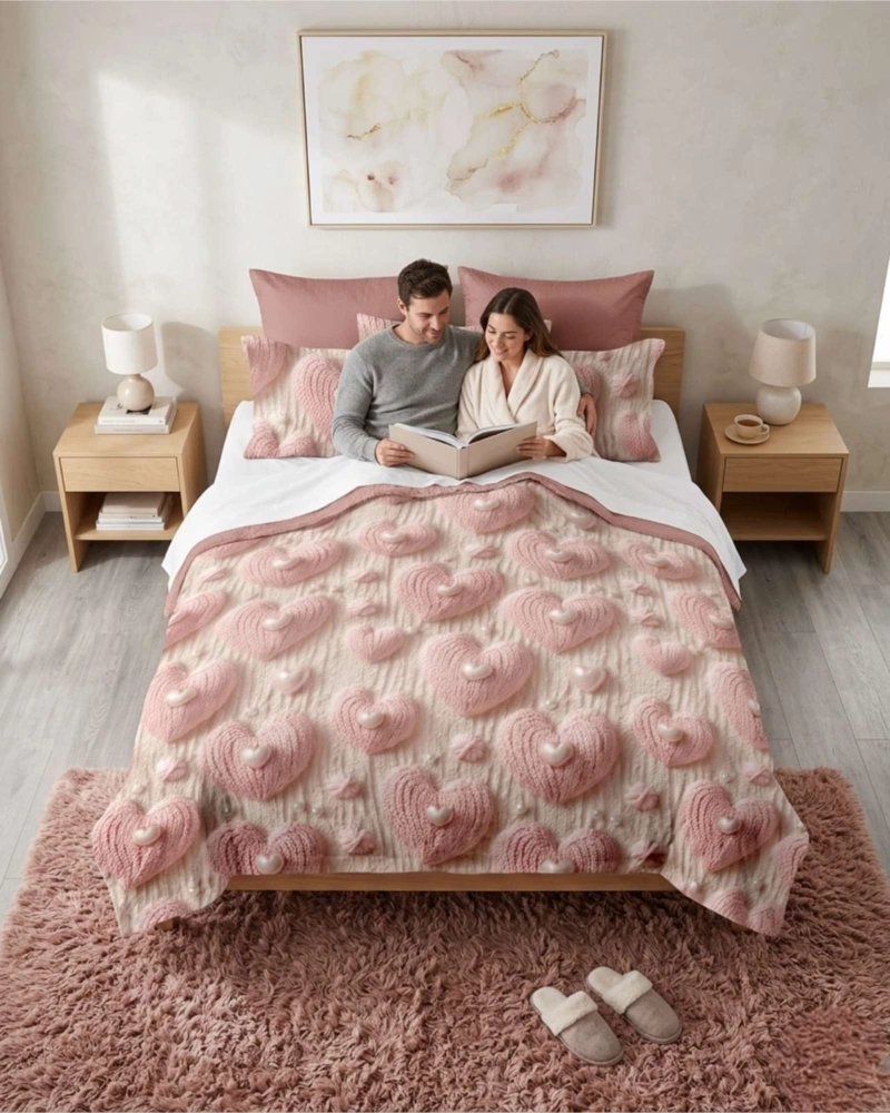 QUILT DE VERANO 5D CUBRECAMA LIGERO TRANSPIRABLE 2 PLAZAS - 3