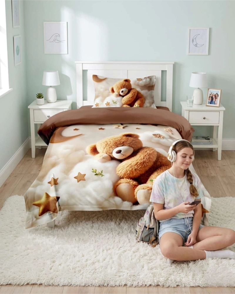 QUILT DE VERANO 5D CUBRECAMA LIGERO TRANSPIRABLE PLAZA Y MEDIA - 2