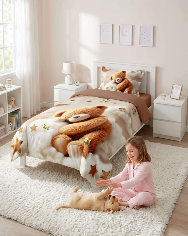 QUILT DE VERANO 5D CUBRECAMA LIGERO TRANSPIRABLE PLAZA Y MEDIA - 4