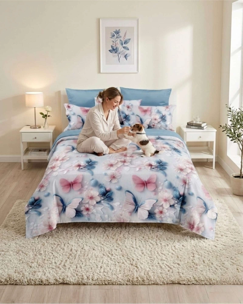 QUILT DE VERANO 5D CUBRECAMA LIGERO TRANSPIRABLE KING - 4